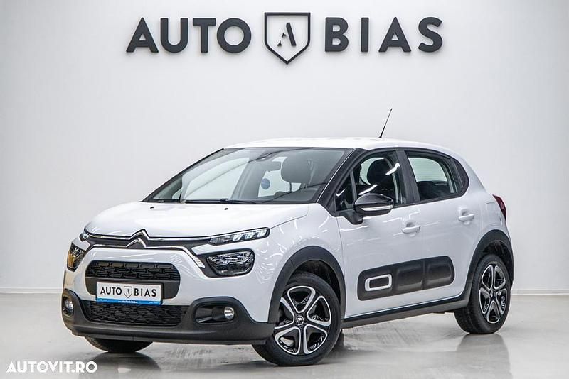 Culoarealb Utilizat 2022 Citroën C3 PureTech | 8.990 EUR (Preț OK) - Imagine 1/4