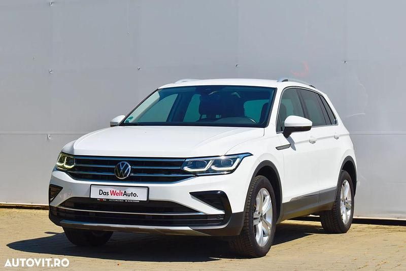 Alb Utilizat 2021 VW Tiguan Elegance SUV | 26.990 EUR (Scump) - Imagine 1/4