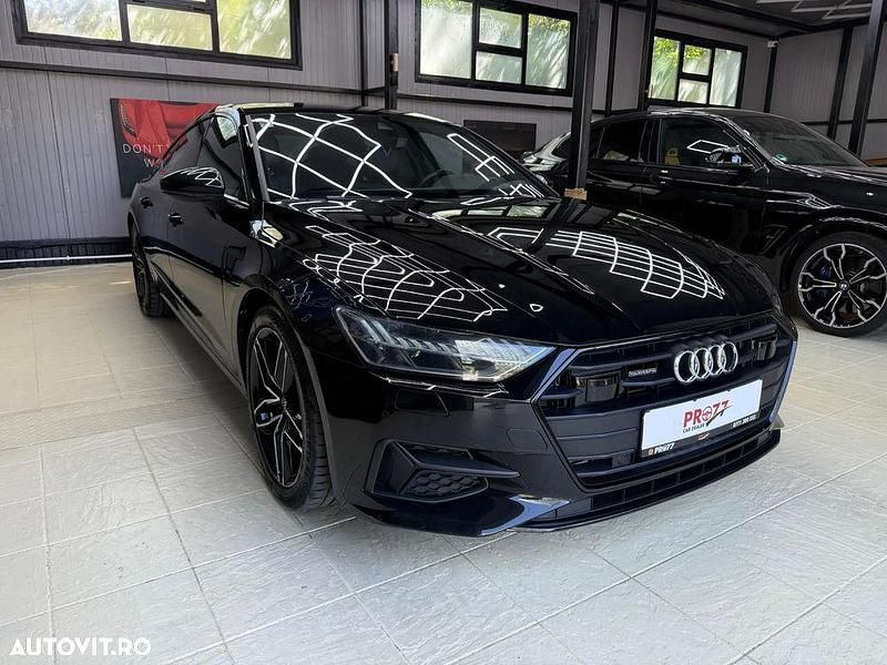 Culoarenegru Utilizat 2019 Audi A7 Comfort Hatchback | 36.490 EUR (Preț OK) - Imagine 1/4