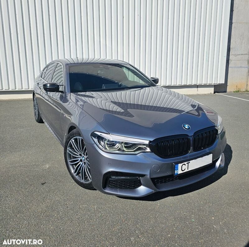Gri Utilizat 2019 BMW 520 Berlinǎ | 24.800 EUR (Preț OK) - Imagine 1/4