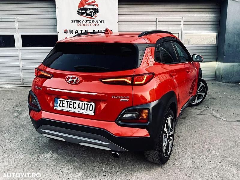 Rosu Utilizat 2019 Hyundai Kona SUV | 15.690 EUR (Preț OK) - Imagine 1/4