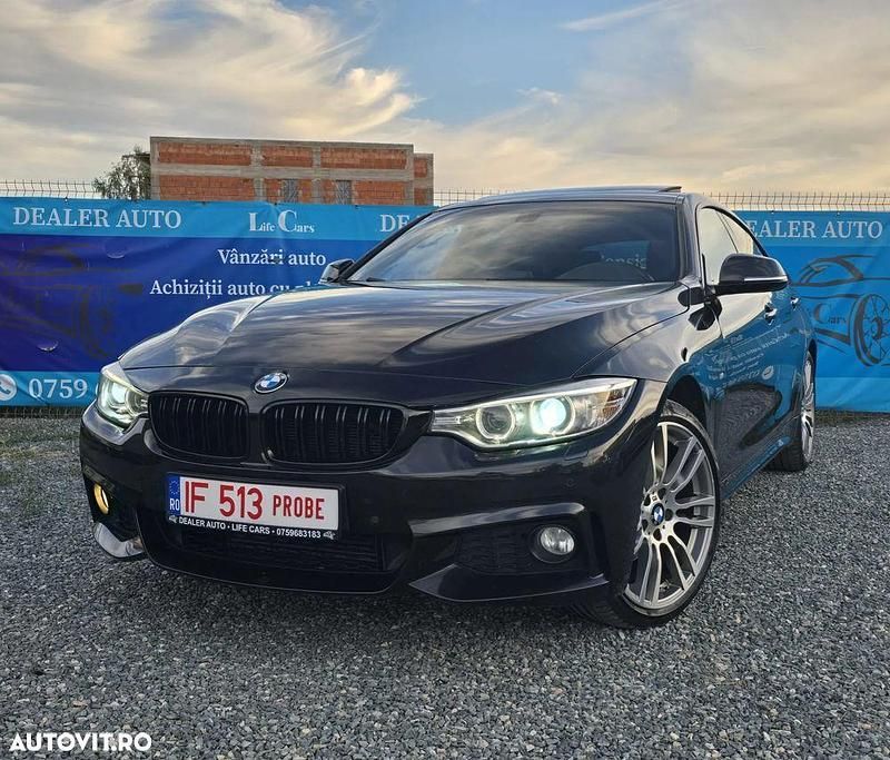 Culoarenegru Utilizat 2015 BMW 420 Gran Coupé M Sport Coupe | 17.490 EUR (Puțin scump) - Imagine 1/4