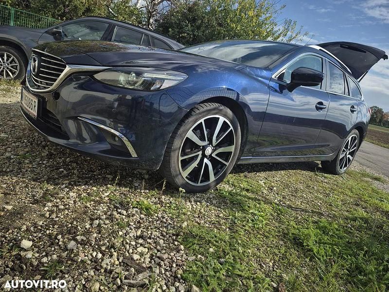 Culoarealbastru Utilizat 2016 Mazda 6 Sports-Line Break | 7.990 EUR (Super Preț) - Imagine 1/4