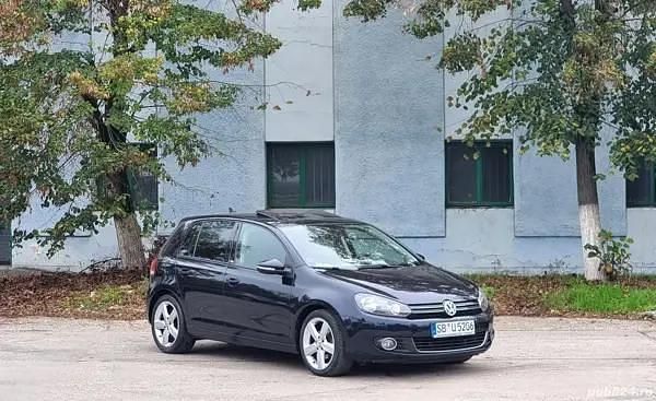 Negru Utilizat 2012 VW Golf VI Style Hatchback | 6.390 EUR (Preț OK) - Imagine 1/4
