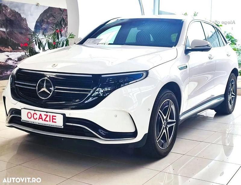 Alb Utilizat 2021 Mercedes EQC400 SUV | 40.900 EUR - Imagine 1/4
