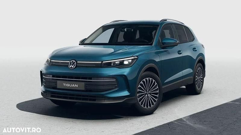 Albastru Nouă 2025 VW Tiguan Life SUV | 39.292 EUR (Preț OK) - Imagine 1/4