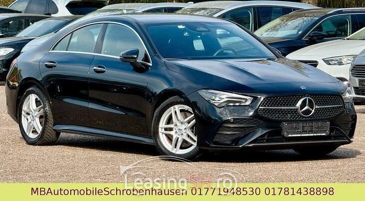 Negru Utilizat 2023 Mercedes A200 AMG Coupe | 35.037 EUR (Preț OK) - Imagine 1/4