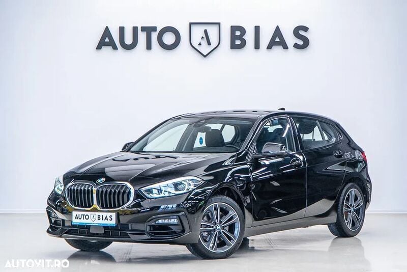 Negru Utilizat 2020 BMW 118 Sport Line Hatchback | 15.950 EUR (Preț OK) - Imagine 1/4