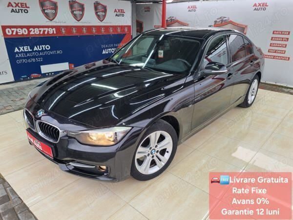 Negru Utilizat 2013 BMW 318 Berlinǎ | 10.999 EUR (Preț OK) - Imagine 1/4