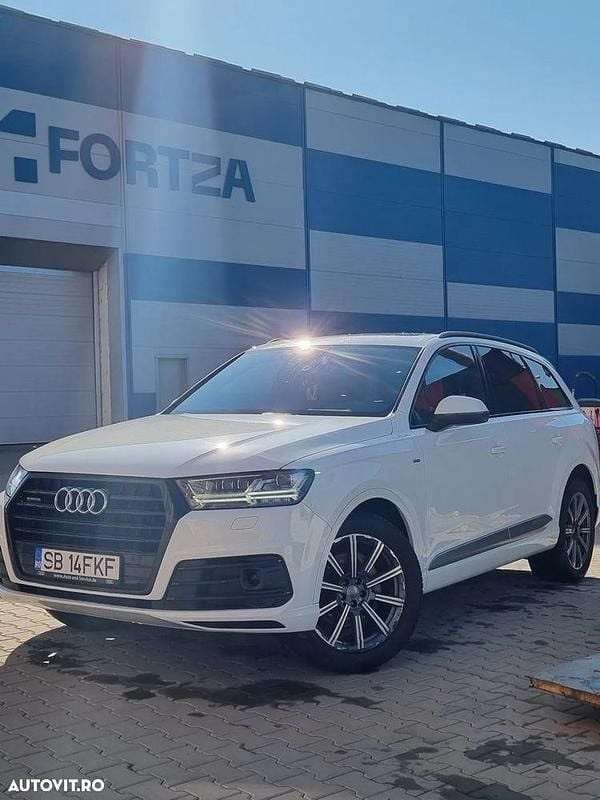 Culoarealb Utilizat 2018 Audi Q7 SUV | 28.990 EUR - Imagine 1/4