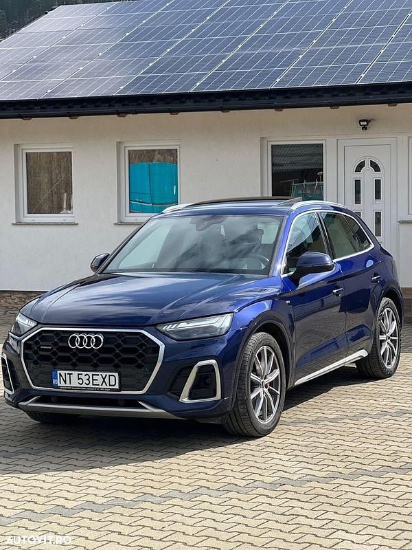 Second-hand Audi Q5 S-Line 204 CP (150 kW) 2021 Culoarealbastru SUV