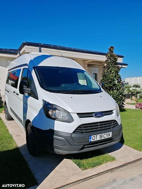 Culoarealb Utilizat 2014 Ford Transit Custom Trend Van | 9.499 EUR (Preț OK) - Imagine 1/4