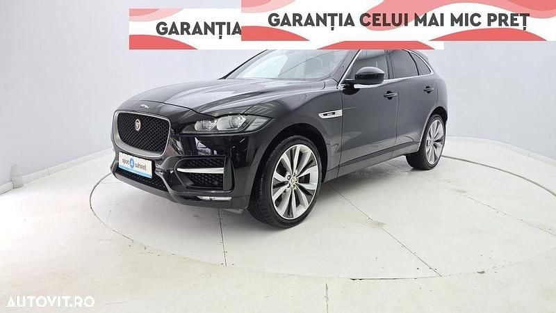 Negru Utilizat 2016 Jaguar F-Pace R-Sport SUV | 19.750 EUR (Preț OK) - Imagine 1/3