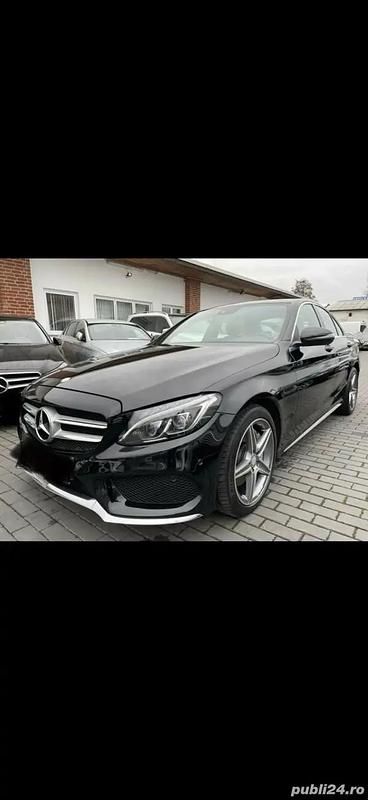 Negru Utilizat 2017 Mercedes C250 AMG Berlinǎ | 22.500 EUR (Preț OK) - Imagine 1/4