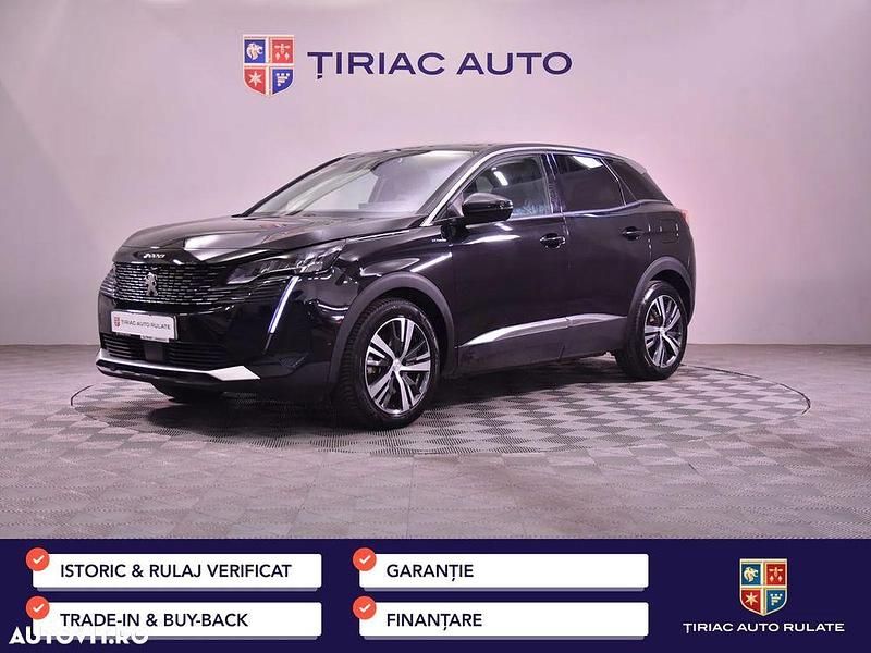 Culoarenegru Utilizat 2022 Peugeot 3008 Allure SUV | 21.500 EUR (Preț OK) - Imagine 1/4