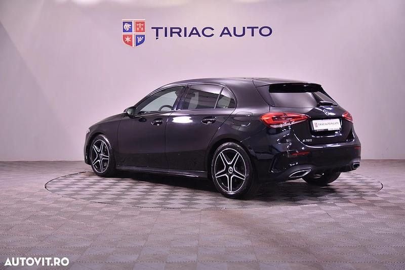 Second-hand Mercedes A180 AMG line 136 CP (100 kW) 2020 Culoarenegru Hatchback