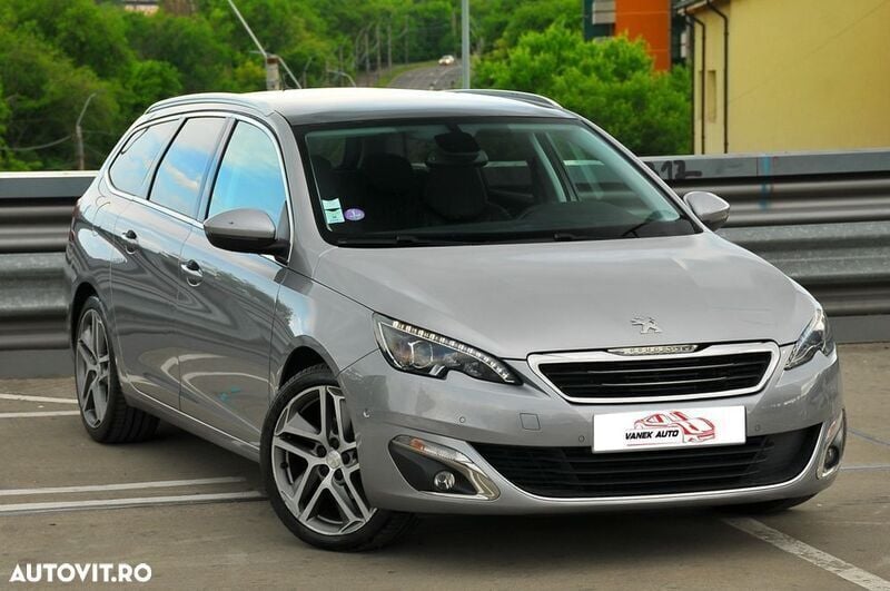 Gri Utilizat 2014 Peugeot 308 GT-line Break | 6.499 EUR (Preț bun) - Imagine 1/4