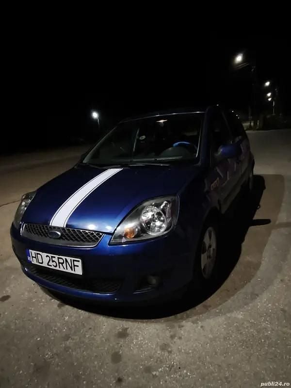 Albastru Utilizat 2007 Ford Fiesta Hatchback | 1.990 EUR (Preț OK) - Imagine 1/4