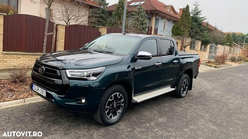 Second-hand Toyota HiLux Edition 204 CP (150 kW) 2021 Culoareverde Pickup