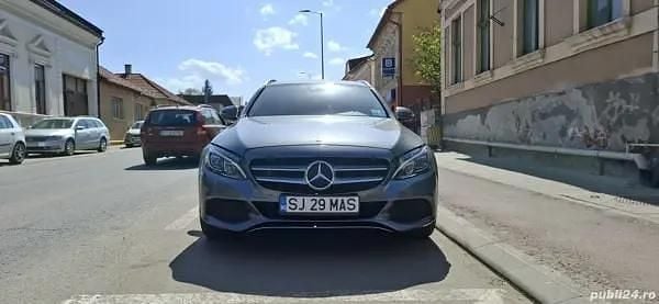 Gri Utilizat 2018 Mercedes C220 Break | 14.599 EUR (Super Preț) - Imagine 1/4