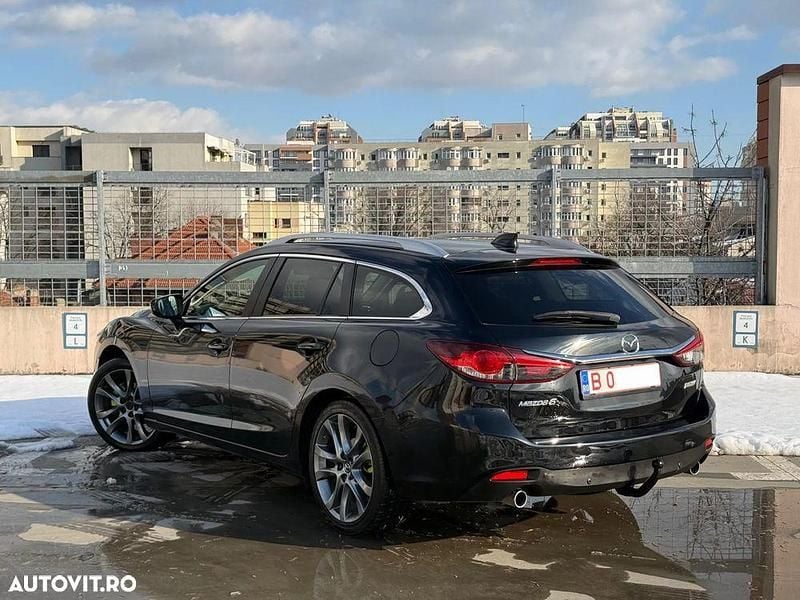 Second-hand Mazda 6 Prime-Line 150 CP (110 kW) 2014 Culoarenegru Berlinǎ