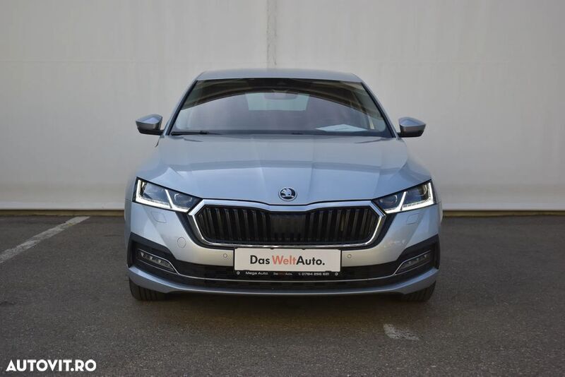 Gri Utilizat 2021 Skoda Octavia Style Berlinǎ | 21.263 EUR (Scump) - Imagine 1/4