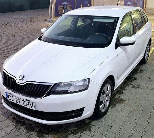 Alb Utilizat 2016 Skoda Rapid Hatchback | 3.890 EUR (Super Preț) - Imagine 1/4