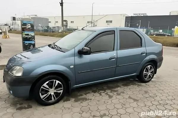 Albastru Utilizat 2008 Dacia Logan Berlinǎ | 2.045 EUR (Preț OK) - Imagine 1/4