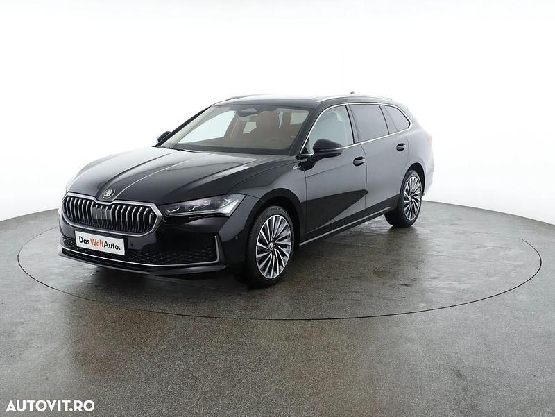 Negru normal Utilizat 2024 Skoda Superb Essence Break | 39.350 EUR - Imagine 1/4