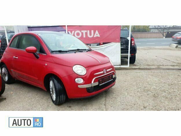 Rosu Utilizat 2008 Fiat 500 Hatchback | 3.999 EUR - Imagine 1/4