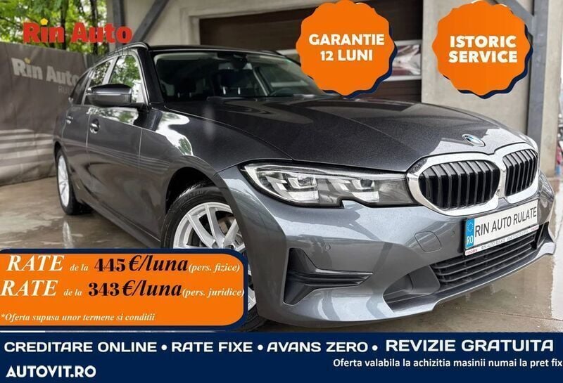 Gri Utilizat 2021 BMW 320 Advantage Break | 19.990 EUR (Super Preț) - Imagine 1/4