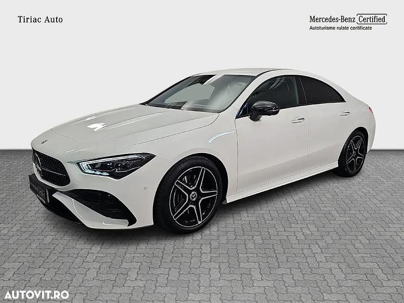 Culoarealb Utilizat 2024 Mercedes CLA200 Coupe | 39.900 EUR (Puțin scump) - Imagine 1/3