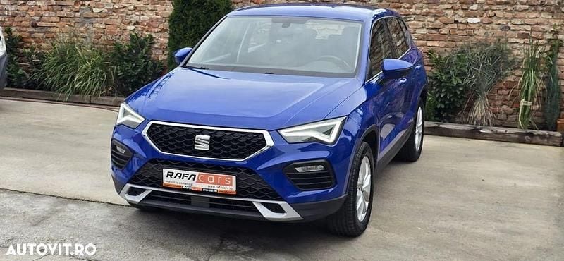 Culoarealbastru Utilizat 2022 Seat Ateca 4Drive SUV | 19.555 EUR - Imagine 1/4