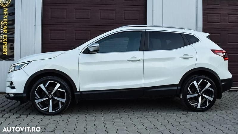Second-hand Nissan Qashqai Tekna 130 CP (95 kW) 2018 Culoarealb SUV