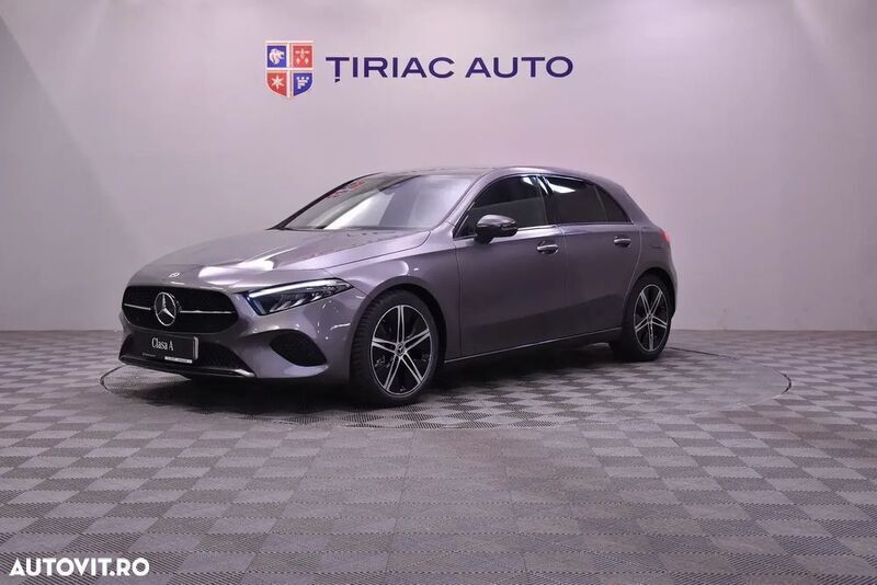 Gri Nouă 2024 Mercedes A200 Hatchback | 40.321 EUR (Preț OK) - Imagine 1/4
