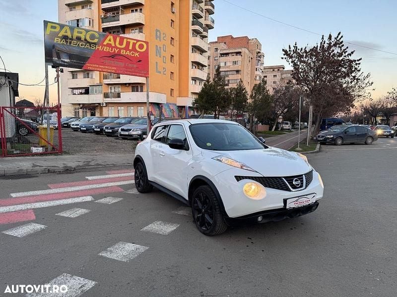 Second-hand Nissan Juke Visia+ 110 CP (80 kW) 2013 Culoarealb SUV
