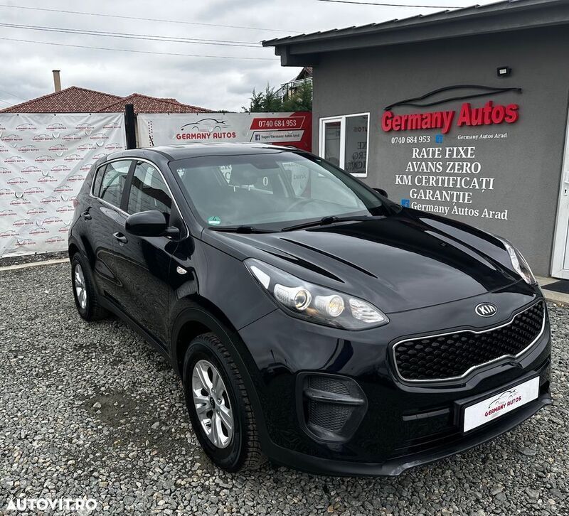 Negru Utilizat 2018 Kia Sportage SUV | 15.800 EUR (Preț OK) - Imagine 1/4