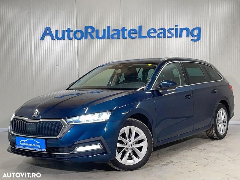 Culoarealbastru Utilizat 2021 Skoda Octavia Style Break | 18.490 EUR (Preț OK) - Imagine 1/4