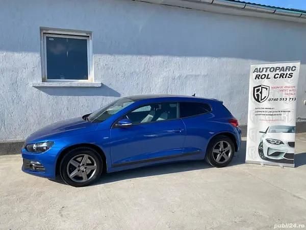 Albastru Second-hand 2014 VW Scirocco Coupe | 8.990 EUR (Puțin scump) - Imagine 1/4