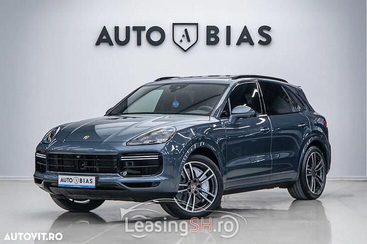 Albastru Utilizat 2019 Porsche Cayenne Turbo SUV | 53.899 EUR - Imagine 1/4