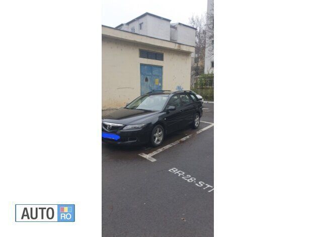 Negru Utilizat 2007 Mazda 6 Break | 1.350 EUR (Preț OK) - Imagine 1/4