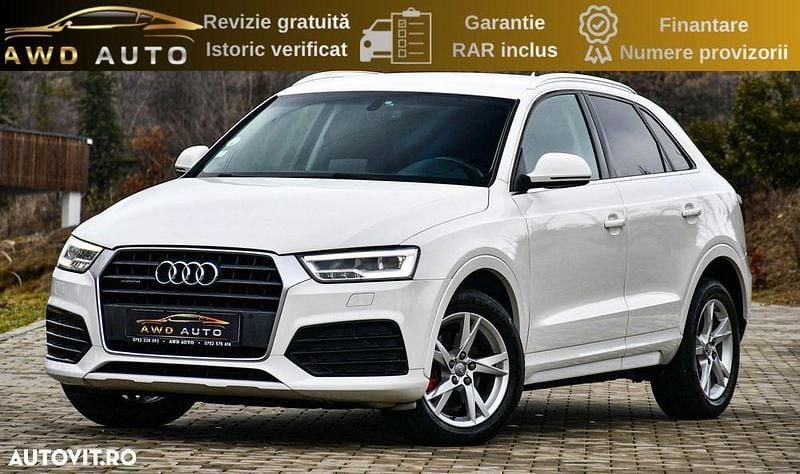 Second-hand Audi Q3 Design 150 CP (110 kW) 2017 Culoarealb SUV