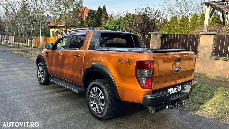 Second-hand Ford Ranger Wildtrack 200 CP (147 kW) 2016 Culoareportocaliu Pickup