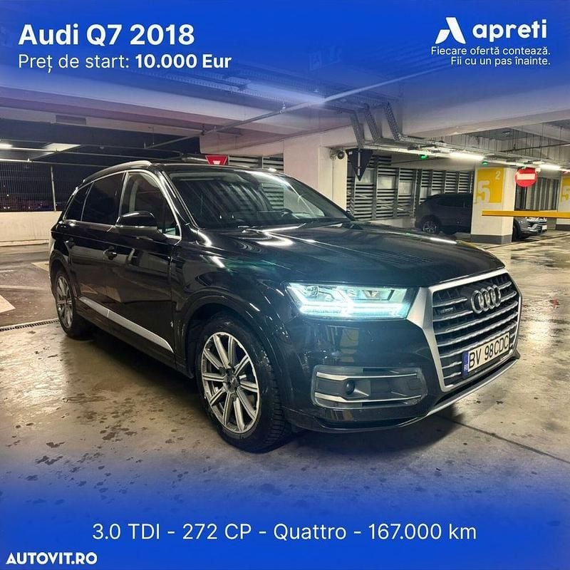 Culoarenegru Utilizat 2018 Audi Q7 SUV | 10.000 EUR - Imagine 1/4