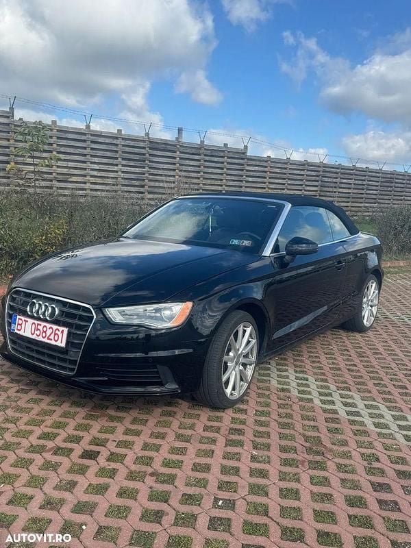 Culoarenegru Utilizat 2015 Audi A3 Cabriolet Attraction Cabrio | 13.800 EUR - Imagine 1/4