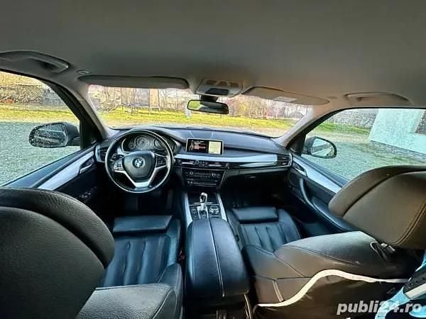 Negru Utilizat 2015 BMW X5 SUV | 18.500 EUR (Super Preț) - Imagine 1/4