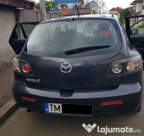 Second-hand Mazda 3 77 CP (56 kW) 2007 Gri Hatchback