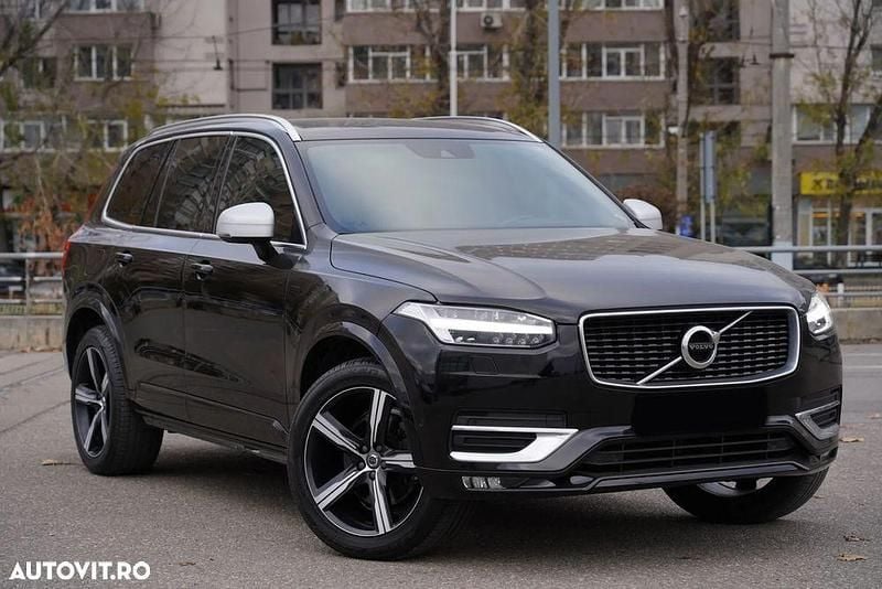 Culoarenegru Utilizat 2018 Volvo XC90 R-Design SUV | 34.980 EUR (Super Preț) - Imagine 1/4