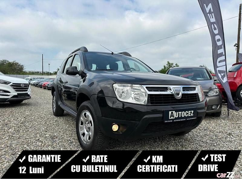 Negru Utilizat 2012 Dacia Duster SUV | 5.990 EUR (Preț bun) - Imagine 1/4