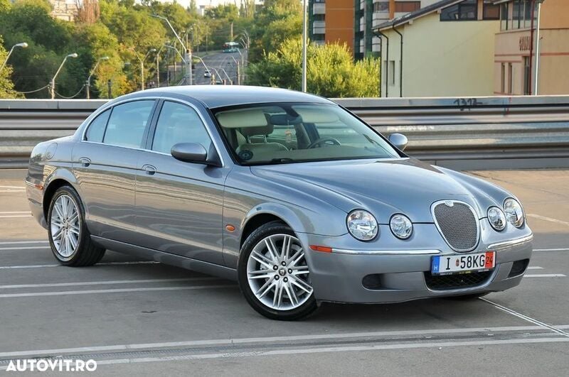 Gri Utilizat 2007 Jaguar S-Type Executive Berlinǎ | 5.850 EUR - Imagine 1/4